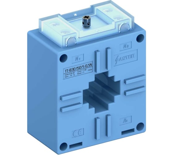 Трансформатор тока ASTER ТТ-В30 150/5 0,5S, шинный tt-30-150-0,5 S